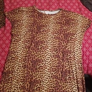 EUC Lularoe Maria 2XL Animal print